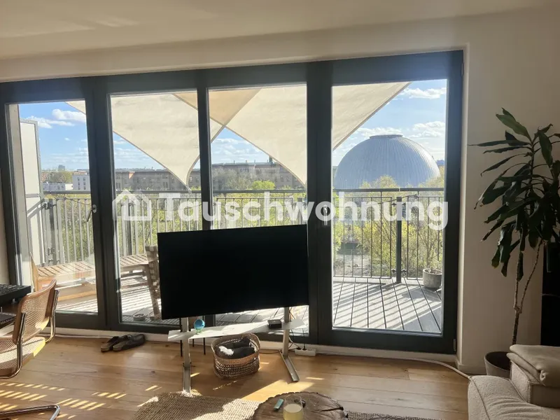 Tauschwohnung: Dachgeschosswohnung, Maisonette, 3 Zimmer, 2 Balkone — photo 1
